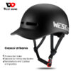 Casco Urbano West Biking Visera Bici Scooter Monopatín Eléctrico 3 1 5