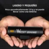 Luz Delantera Accesorio Bici 400 Lúmen 200mt West Biking Usb 3 111