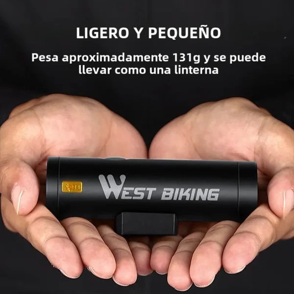 Luz delantera 400 Lúmenes 200 mts - Image 2