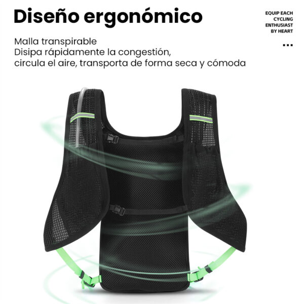 Mochila Ciclismo Running Trekking 7L Ultraligera Camelback West Biking (No incluye bolsa de agua) - Image 18