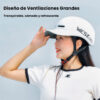 Casco Urbano West Biking Visera Bici Scooter Monopatín Eléctrico 21 20 1