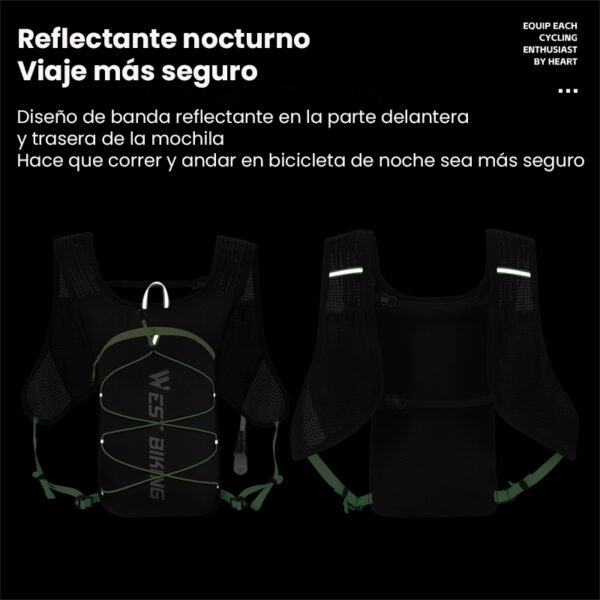 Mochila Ciclismo Running Trekking 7L Ultraligera Camelback West Biking (No incluye bolsa de agua) - Image 22