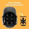 Casco Urbano West Biking Visera Bici Scooter Monopatín Eléctrico 23 22