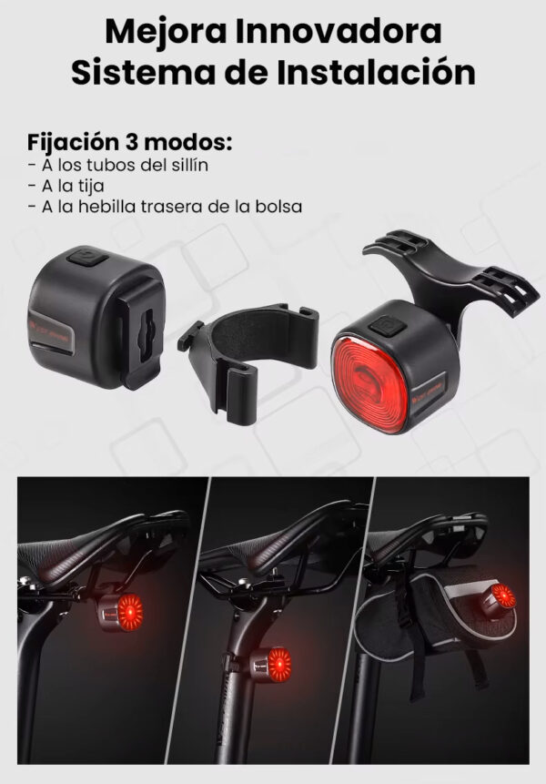 Luz trasera mini 3 formas de sujetar - Image 6