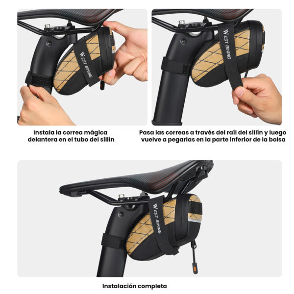Bolsa mini impermeable para sillín de Bicicleta - Image 22