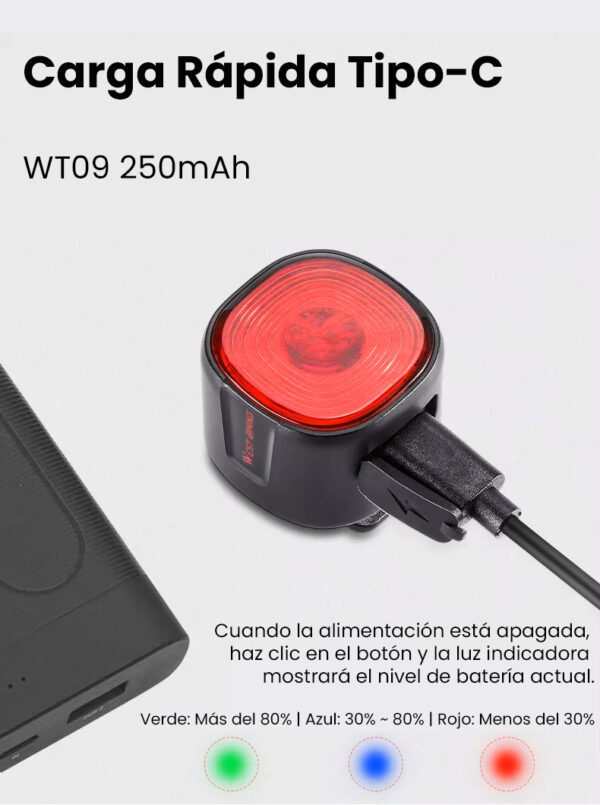 Luz trasera mini 3 formas de sujetar - Image 7