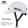 Casco Urbano West Biking Visera Bici Scooter Monopatín Eléctrico 6 5 4