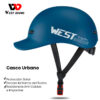 Casco Urbano West Biking Visera Bici Scooter Monopatín Eléctrico 8 7 4
