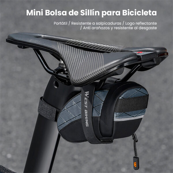 Bolsa mini impermeable para sillín de Bicicleta - Image 10