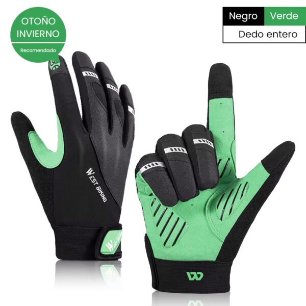 Guantes Touch con protecciones y reflectantes - Image 18