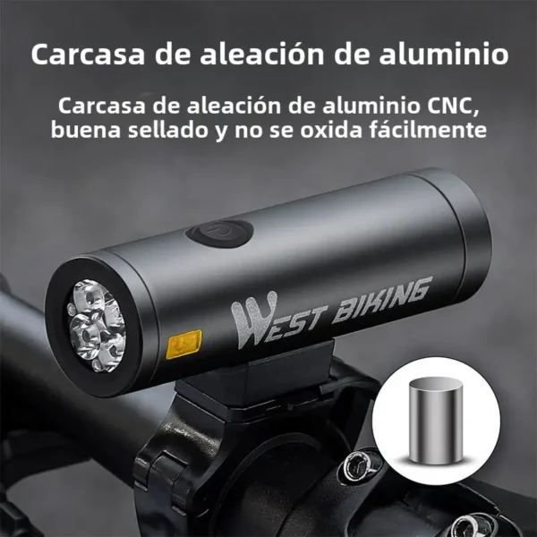 Luz delantera 400 Lúmenes 200 mts - Image 19