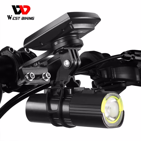 Soporte de ciclocomputador o luz o GoPro