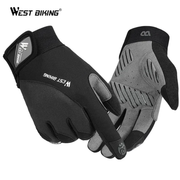 Guantes Touch con protecciones y reflectantes - Image 3
