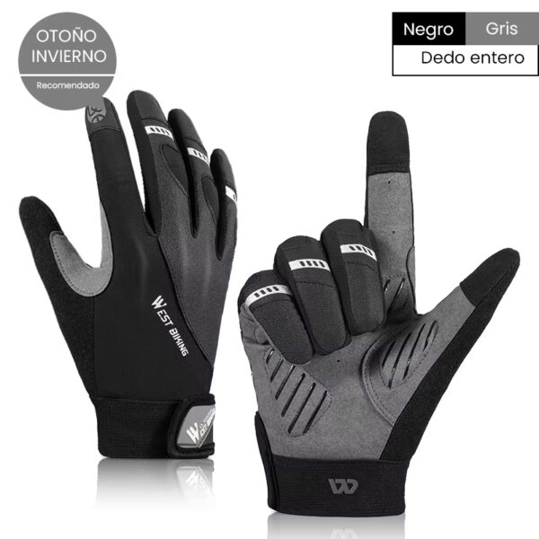 Guantes Touch con protecciones y reflectantes - Image 17