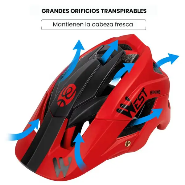 Casco de ciclismo profesional ultraliviano - Image 13
