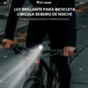 Luz Accesorio Bici Delantera 500 Lúmenes West Biking Usb C 16 Luz500LumenesCirculaSeguro