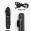 Luz Accesorio Bici Delantera 500 Lúmenes West Biking Usb C 5 Luz500LumenesaAccesorios