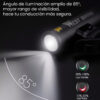 Luz Accesorio Bici Delantera 500 Lúmenes West Biking Usb C 14 Luz500Lumenes85Grados
