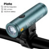 Luz Accesorio Bici Delantera 500 Lúmenes West Biking Usb C 2 Luz500LumenesPlata