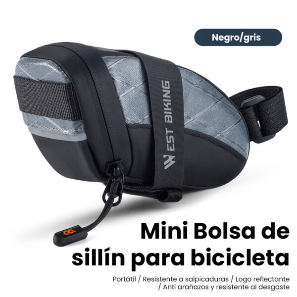 Bolsa mini impermeable para sillín de Bicicleta - Image 23