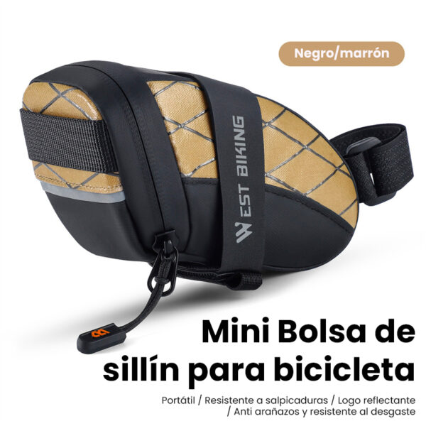 Bolsa mini impermeable para sillín de Bicicleta - Image 24