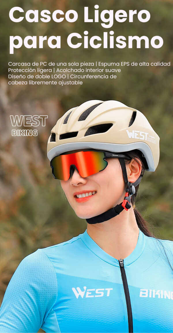 Casco de ciclismo neumático para carretera - Image 4