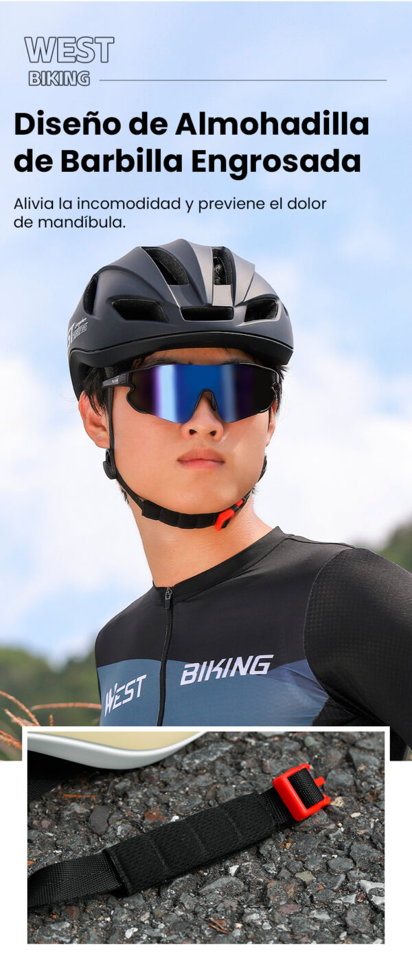 Casco de ciclismo neumático para carretera - Image 5