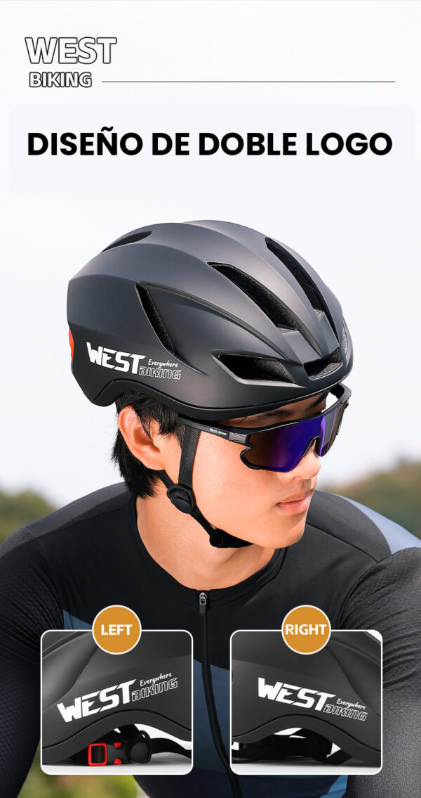 Casco de ciclismo neumático para carretera - Image 8
