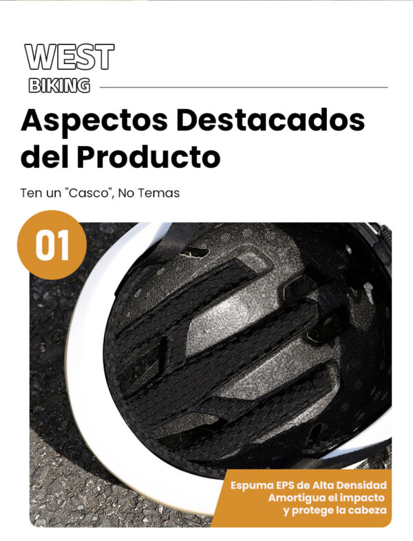 Casco de ciclismo neumático para carretera - Image 9