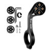Soporte Bici Monpatín West Biking Gps Gopro Ciclocomputador Negro 2 1 5