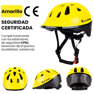 Casco Niños Pequeños Bicicleta Scooter Monopatín  WEST BIKING