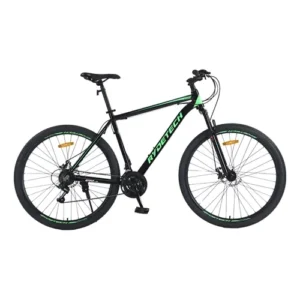 Bicicleta Talle "S" MTB Rydetech 600 R29 Aluminio 21v Shimano Freno a Disco Frente Cónico Negro/Verde/Verde