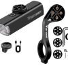 Kit Luz Inteligente Bici 1000 Lm Y Soporte Nylon West Biking 2 1