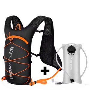 Kit Mochila Más Bolsa De Hidratación Ciclismo West Biking