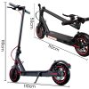 Monopatín Eléctrico Scooter WBoss 350w 120kg para Adultos 30km/h 15 9 4