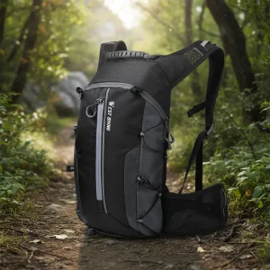 Mochila Running Ciclismo Trekking 10l Plegable Camelback Negro/Gris