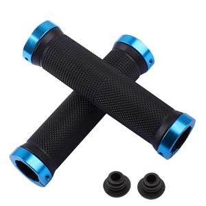 Puños Bicicleta Doble Anillo Aluminio Anodizado West Biking