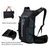 Mochila Running Ciclismo Trekking 10l Plegable Camelback Negro/Amarillo 11 6