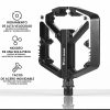 Pedales Bicicleta Plataforma Mtb Aluminio West Biking 9/16 10 8 3