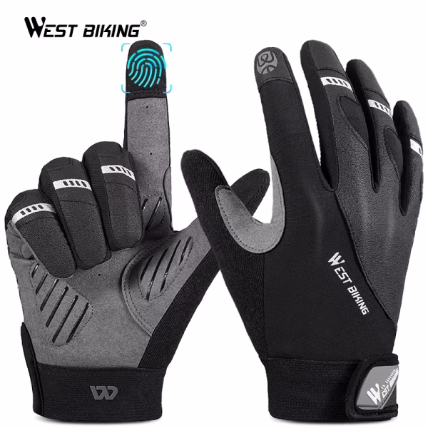 Guantes Ciclismo Touch Bici Moto West Biking Reflectantes 1 H7df4770fc48041958a65cece9f8347cco