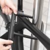 Candado Traba Linga U West Biking Bici Moto Puerta C/soporte 6 4