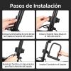 Candado Traba Linga U West Biking Bici Moto Puerta C/soporte 10 9